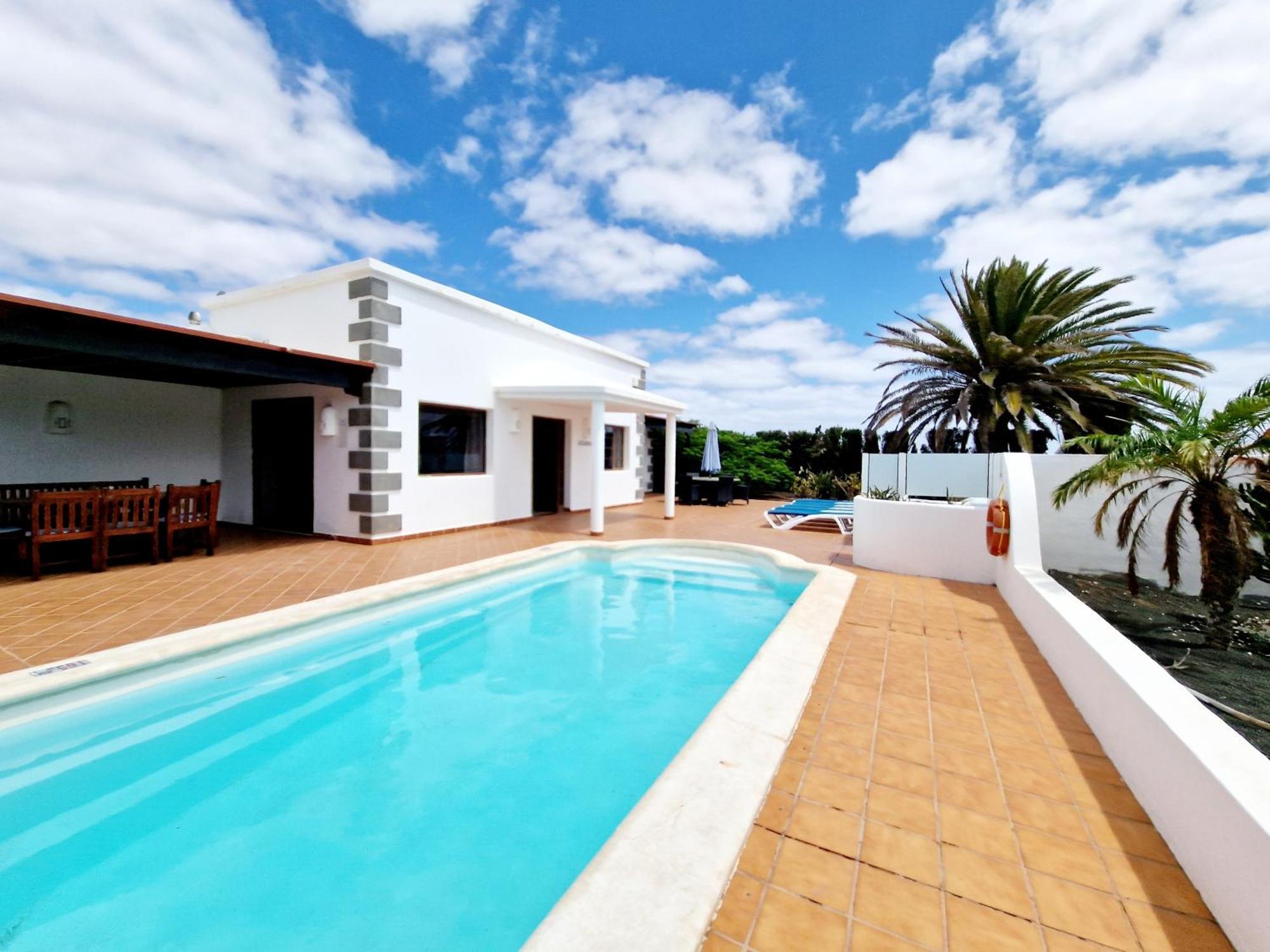 Villa Marta Con Piscina Privada Climatizada Playa Blanca  Eksteriør billede